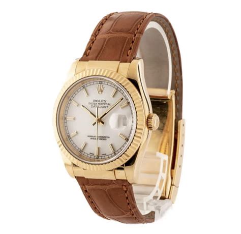 rolex leather strap replacement cost